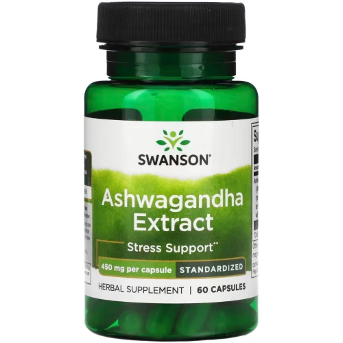 Swanson - Ashwagandha Extract - 60 kapsułek Swanson - Ashwagandha Extract - 60 kapsułek